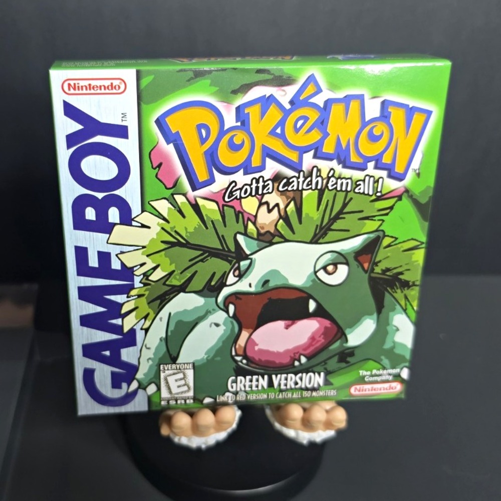Nintendo Game Boy Pokemon Green Repo Version / Box, Manual & Inserts
